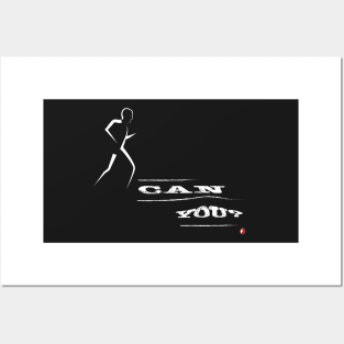 I can - you? Positive attitude - determination Posters and Art